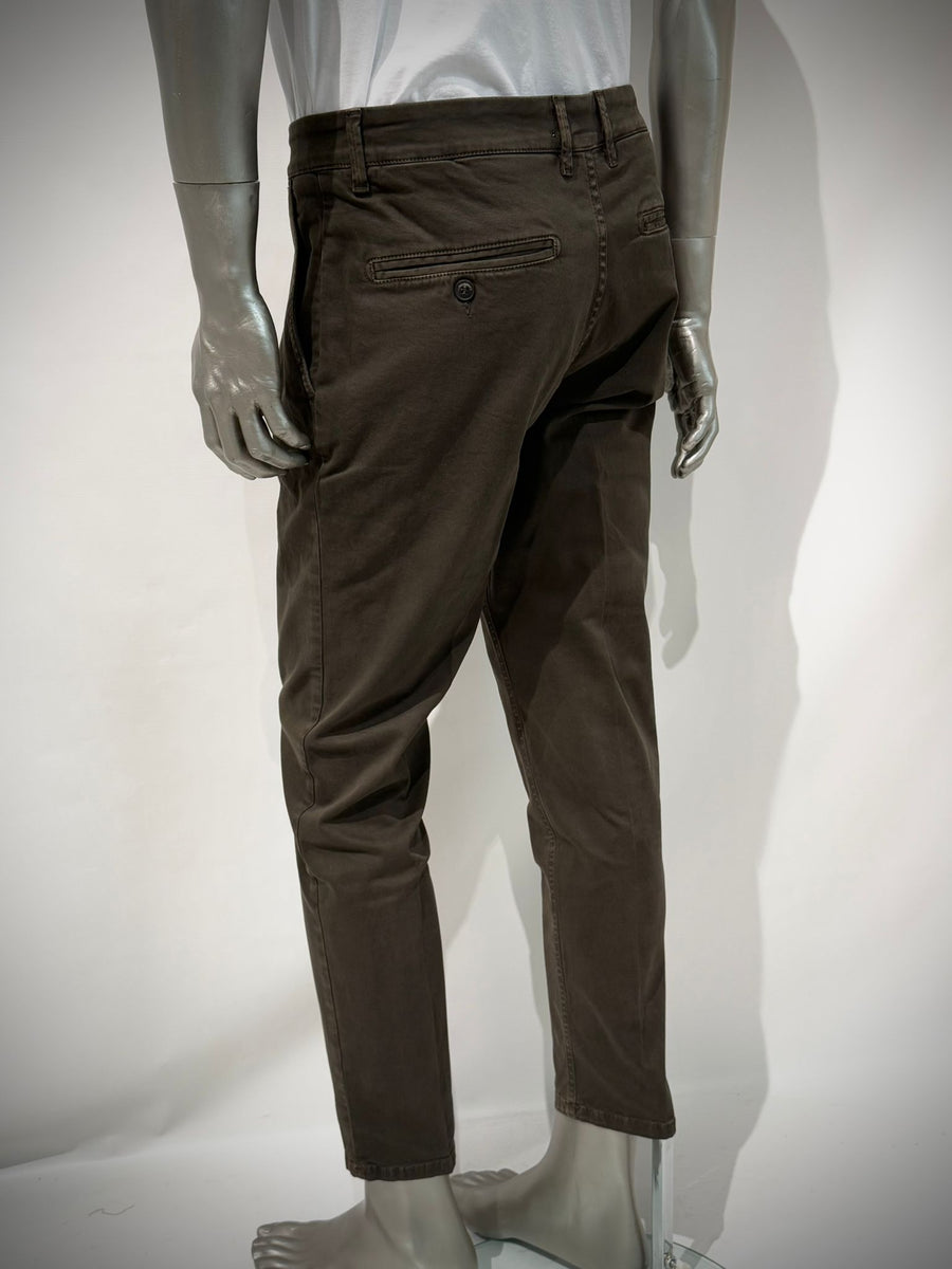 UW5-DAYOFF Pantalone Gabardina Read Brown Man