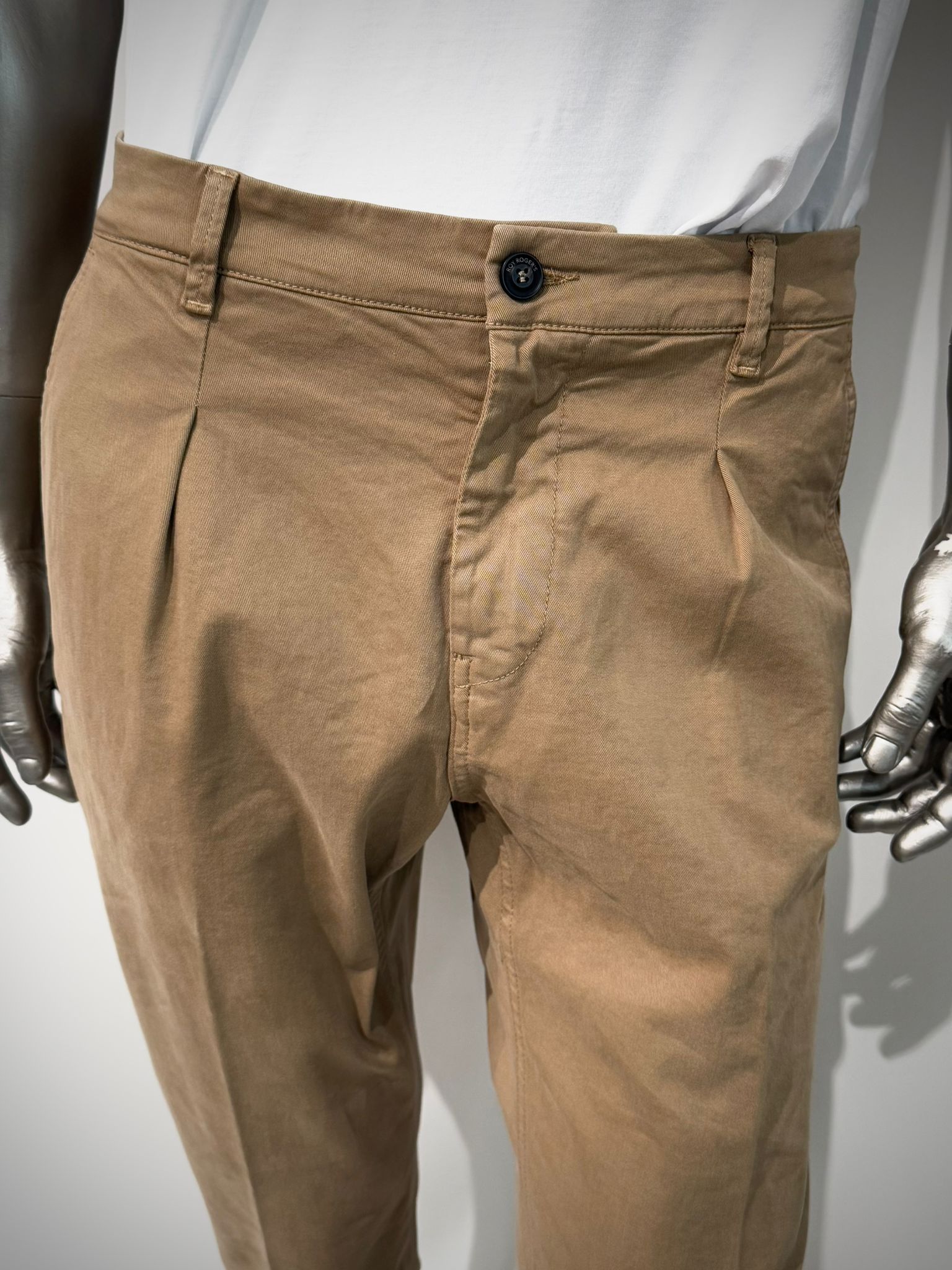 UW5-DAYOFF Pantalone Gabardina Read Beige Man