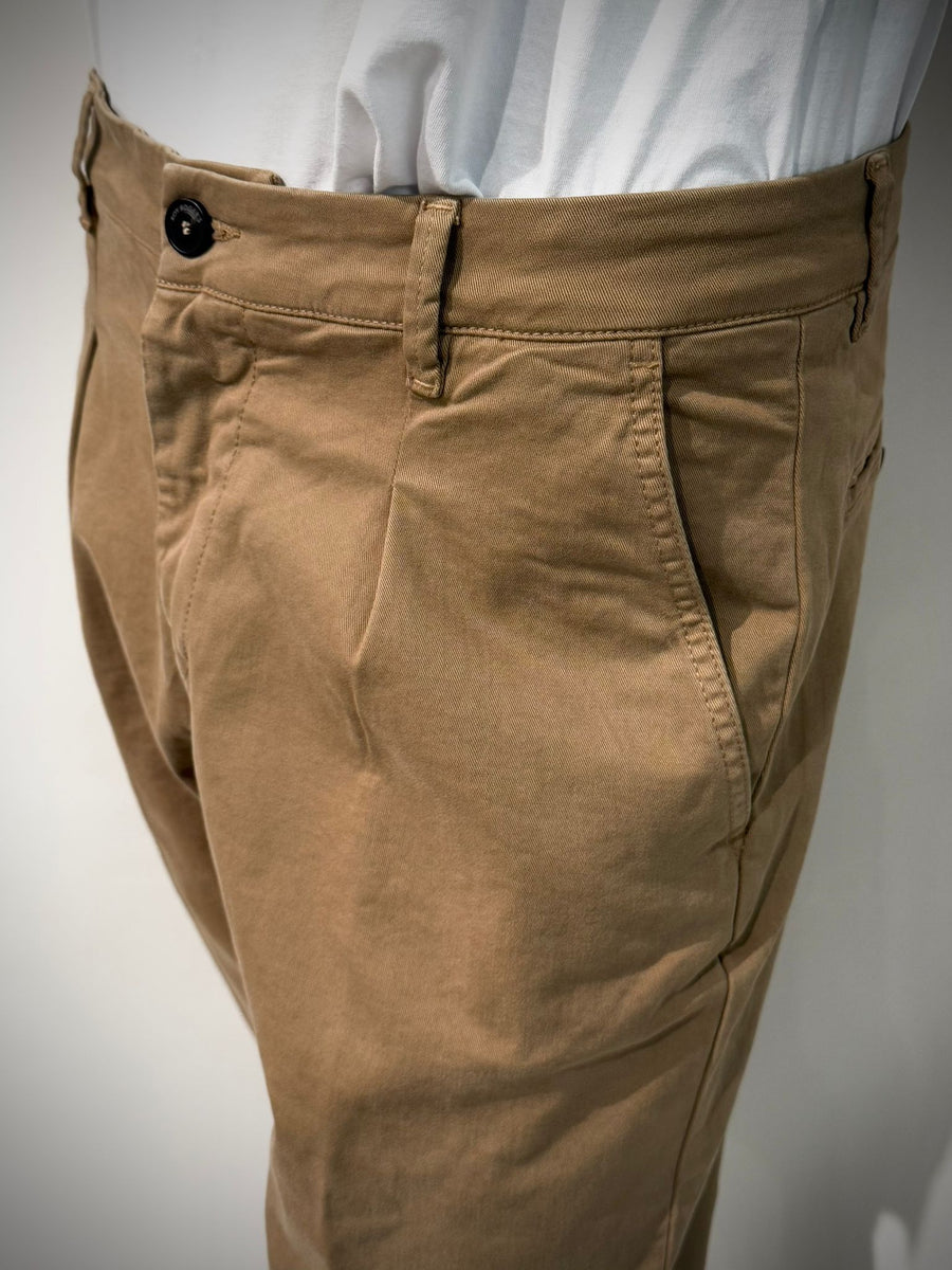 UW5-DAYOFF Pantalone Gabardina Read Beige Man