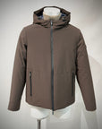 W5-4005 GS TECH Softshell Corto Cappuccio Moro Man
