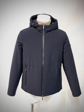 W5-4005 GS TECH Softshell Corto Cappuccio Blu Man