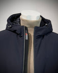 W5-4005 GS TECH Softshell Corto Cappuccio Blu Man