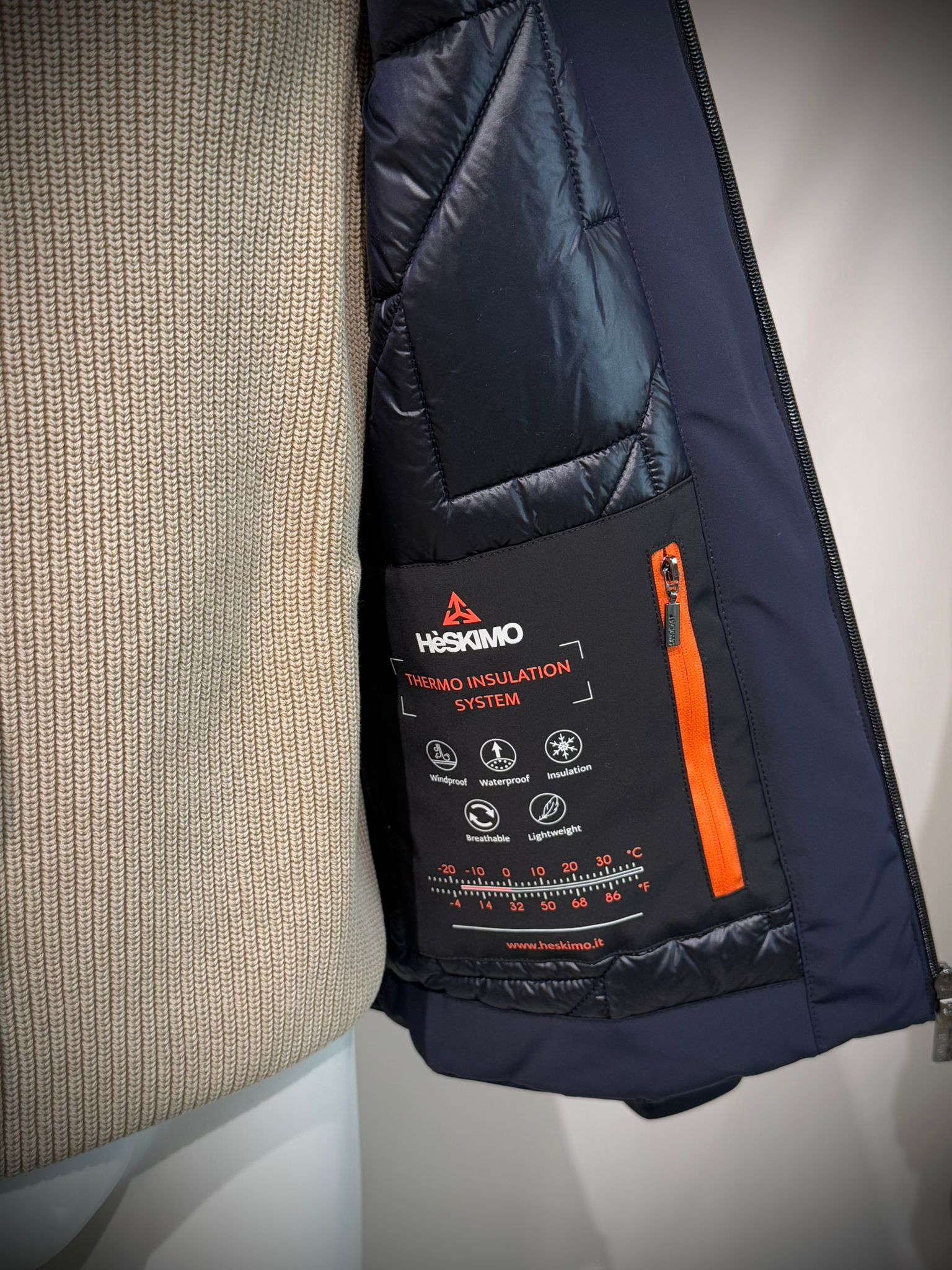 W5-4005 GS TECH Softshell Corto Cappuccio Blu Man