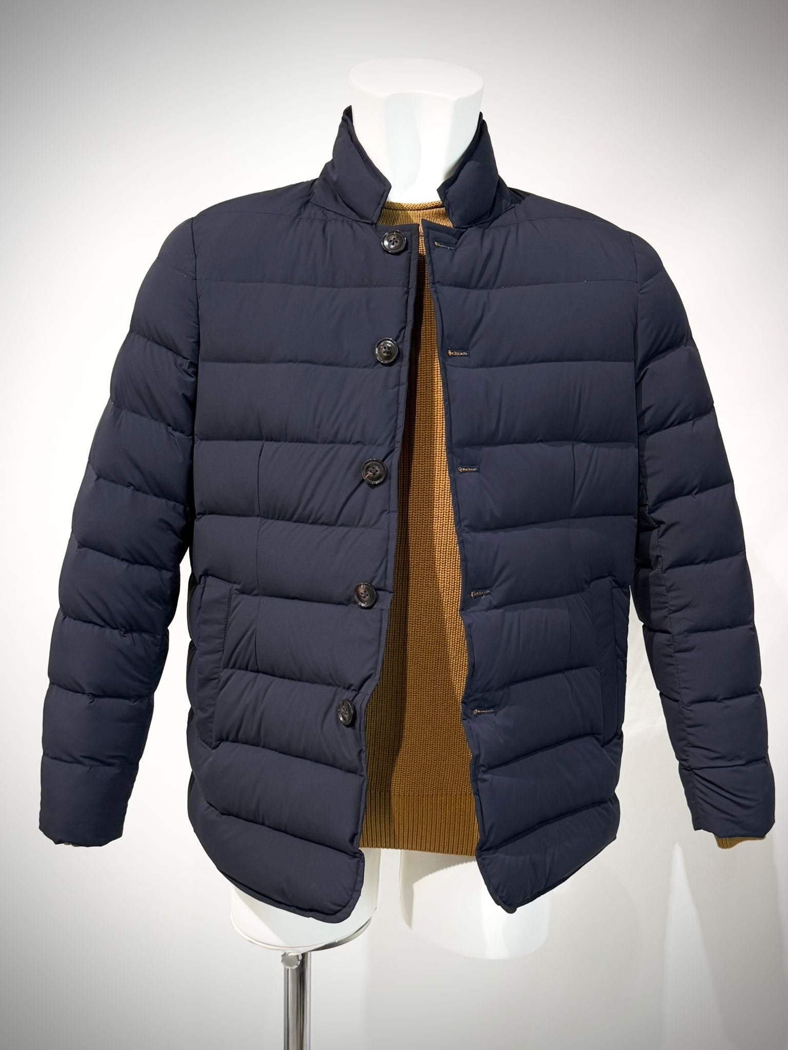 W4-4044 Blazer Piuma Imbottito Blu Man