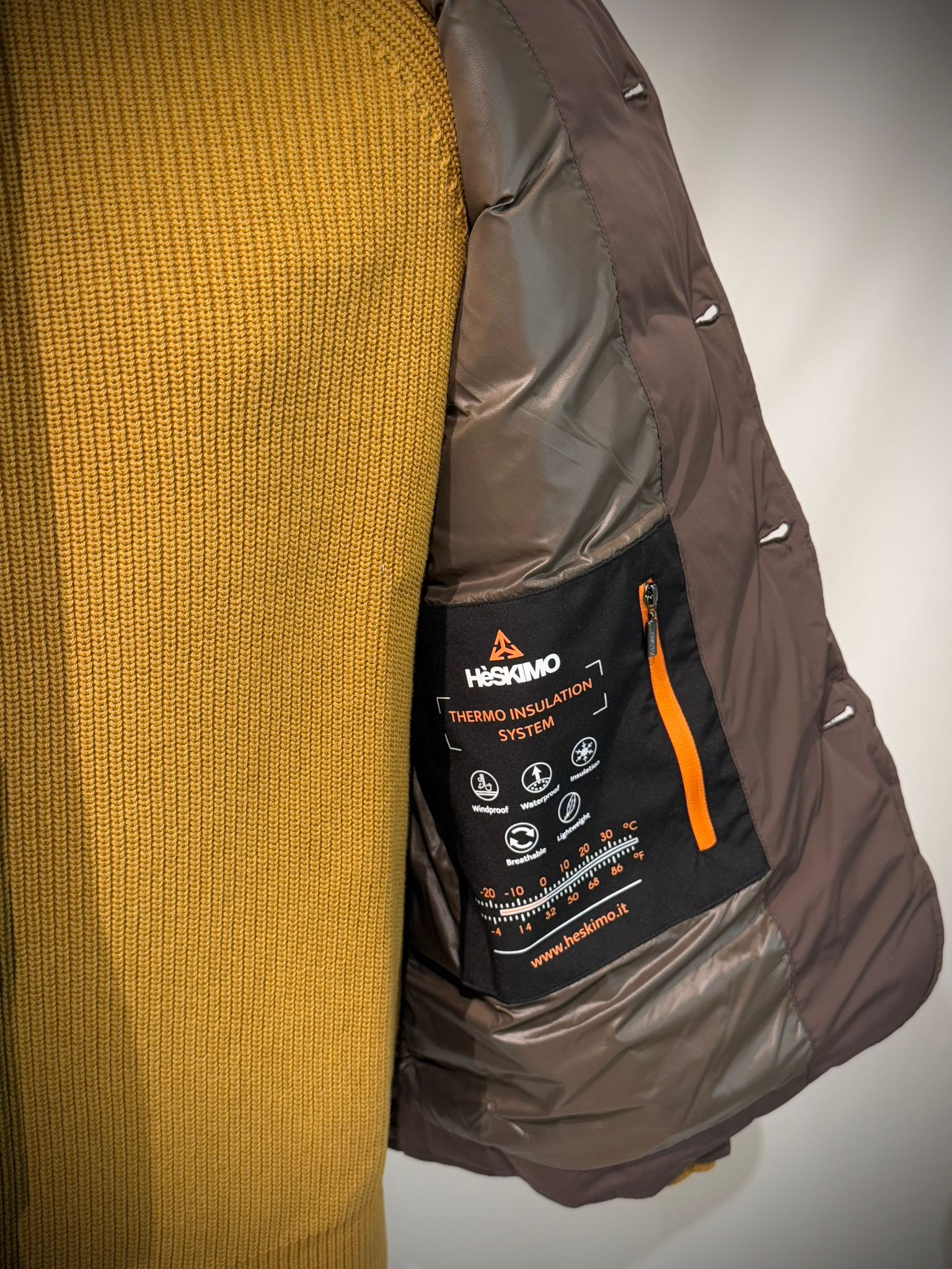 W4-4044 Blazer Piuma Imbottito Moro Man