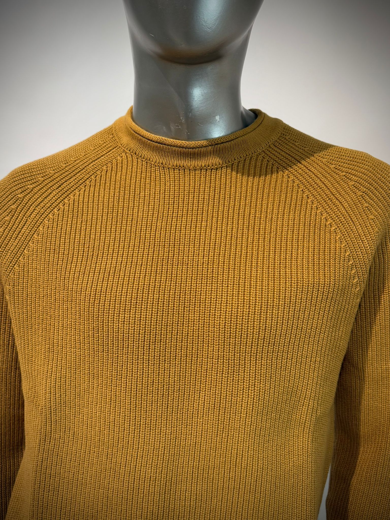 W5-0001 Maglia Girocollo Costa Inglese Ocra Man