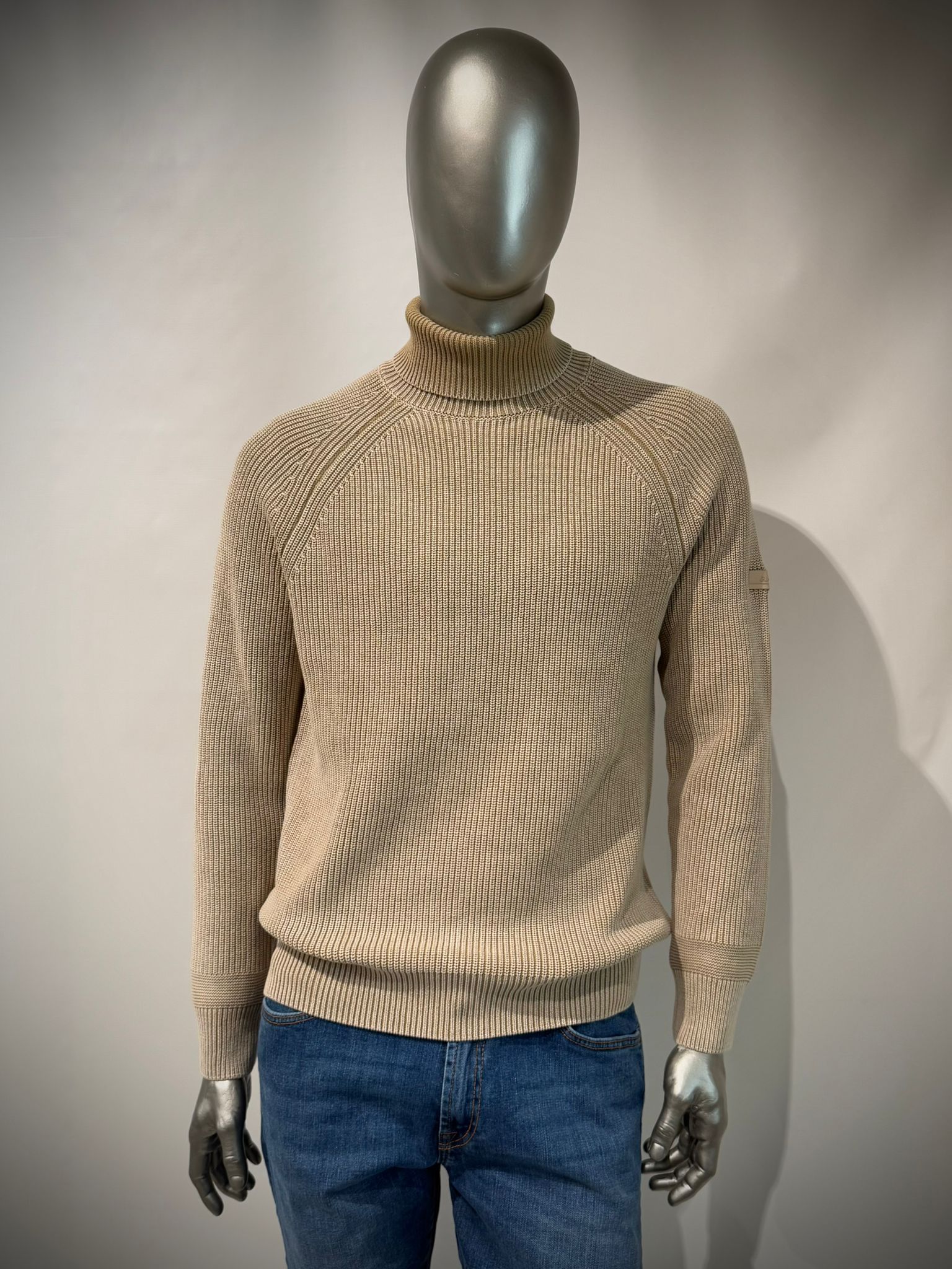 W5-0002 Maglia Ciclista Costa Inglese Beige Man