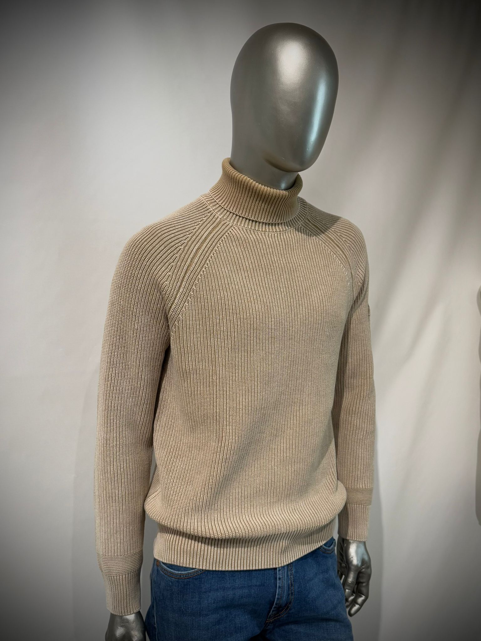 W5-0002 Maglia Ciclista Costa Inglese Beige Man