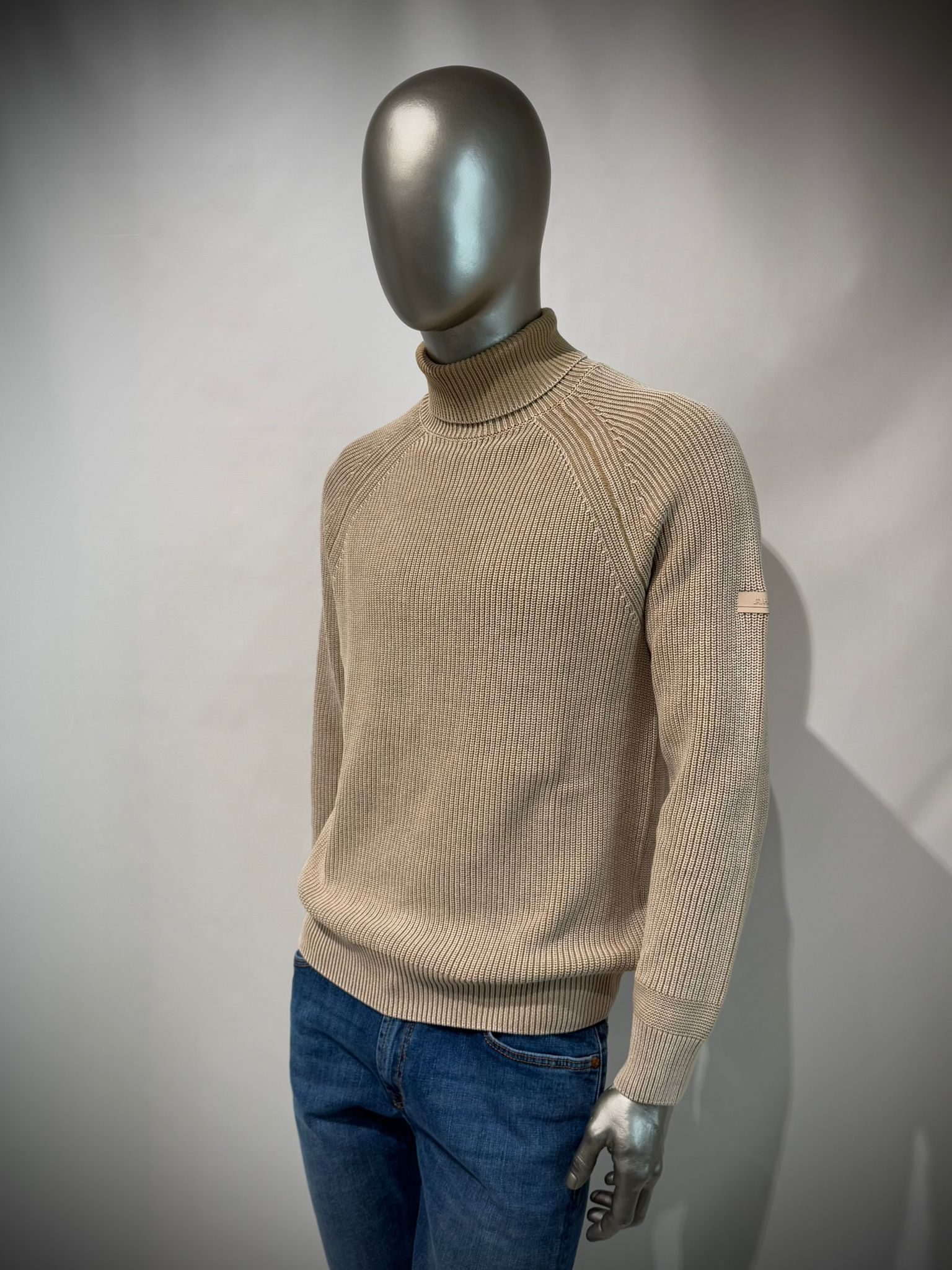 W5-0002 Maglia Ciclista Costa Inglese Beige Man