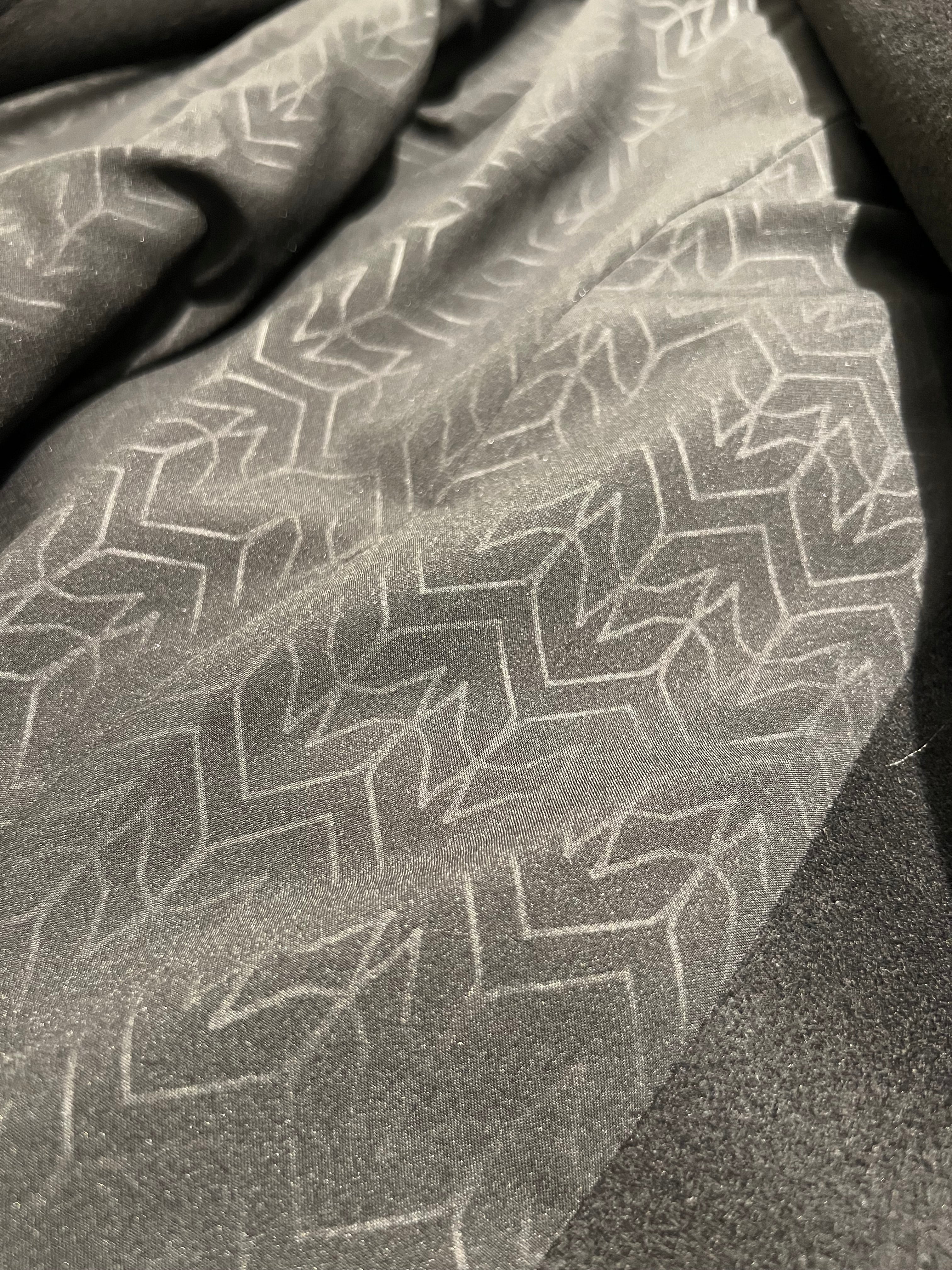 W5-2O0195 Cappotto Doppiopetto con Cintura Nero