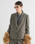 W6-M02 Giacca Stone Mélange