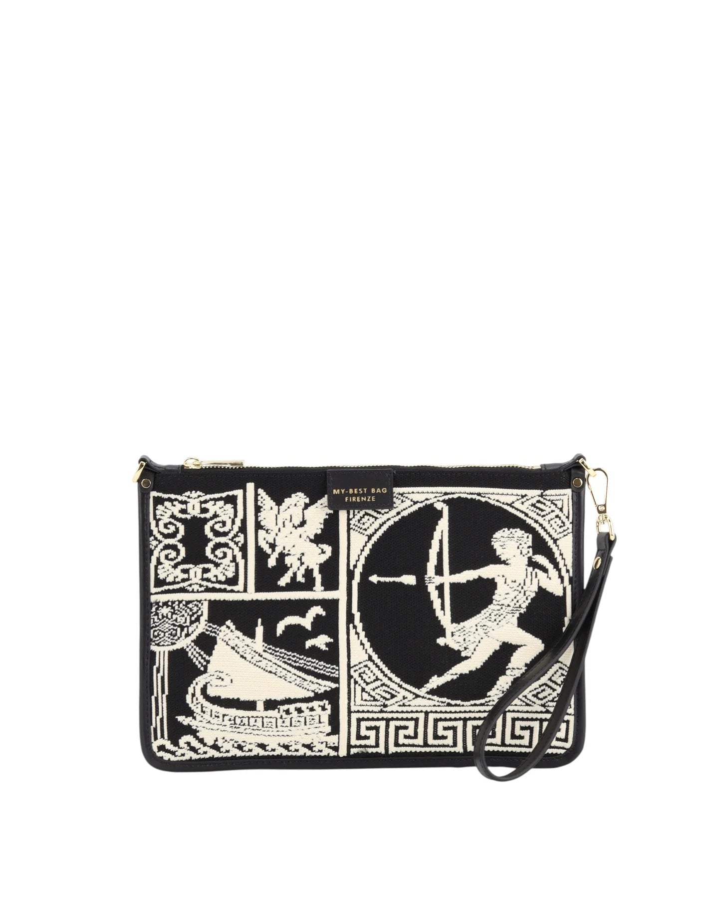 S6-2015 ATENA AGORA' Cloutch Black and White
