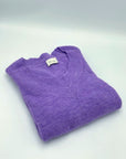 W2-3943 Maglia Scollo V Lavanda