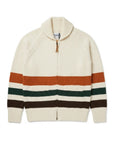 W6-DYER BAY CARDIGAN ZIP Natural Man