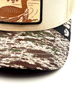 W6-3667 TRUCKER Engraved Camo Duck Drifter CAM01
