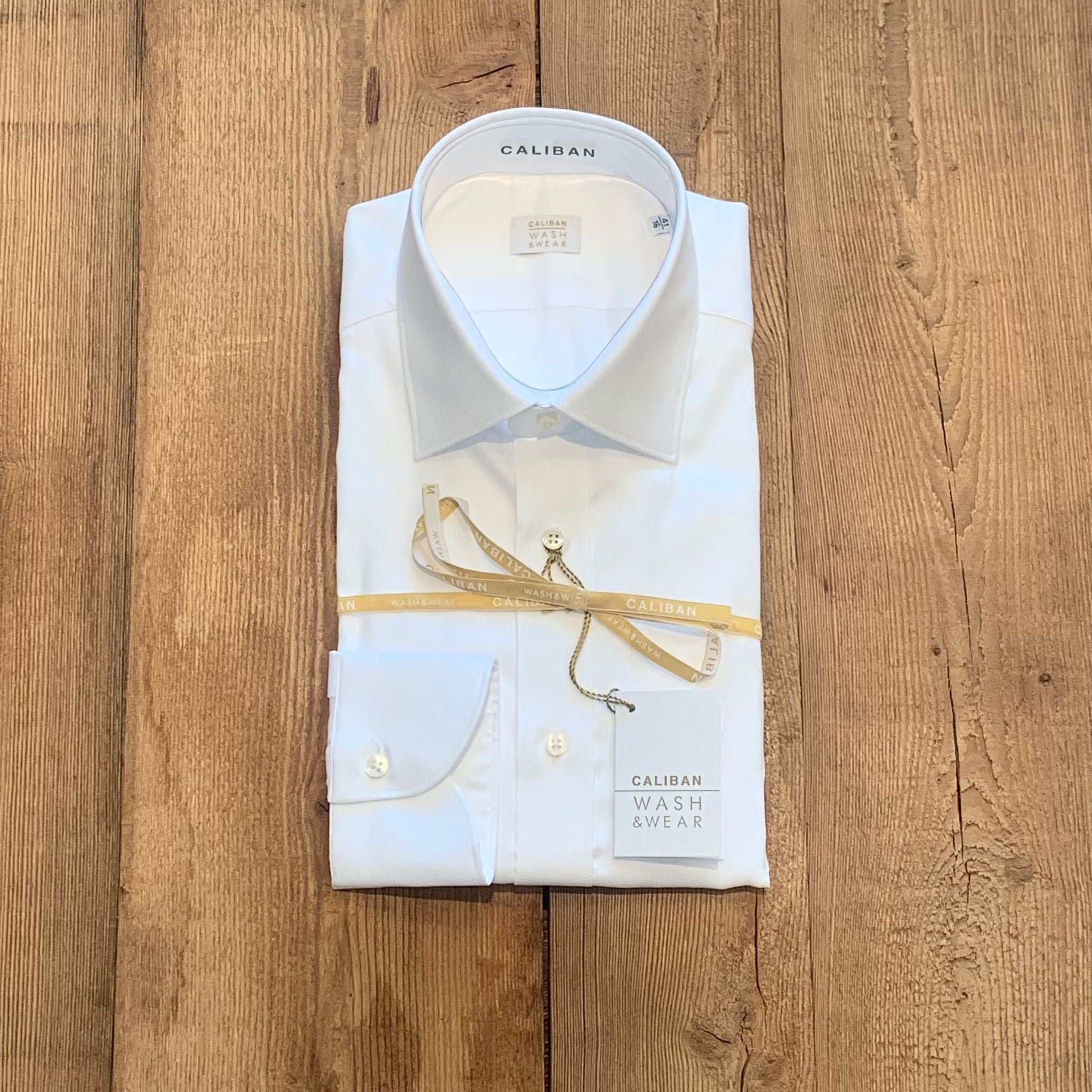 W3-U7HFWG Camicia Slim Wash&Wear Bianco Man