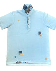 S4-RICKY381 Polo Ricamata Cloud Man