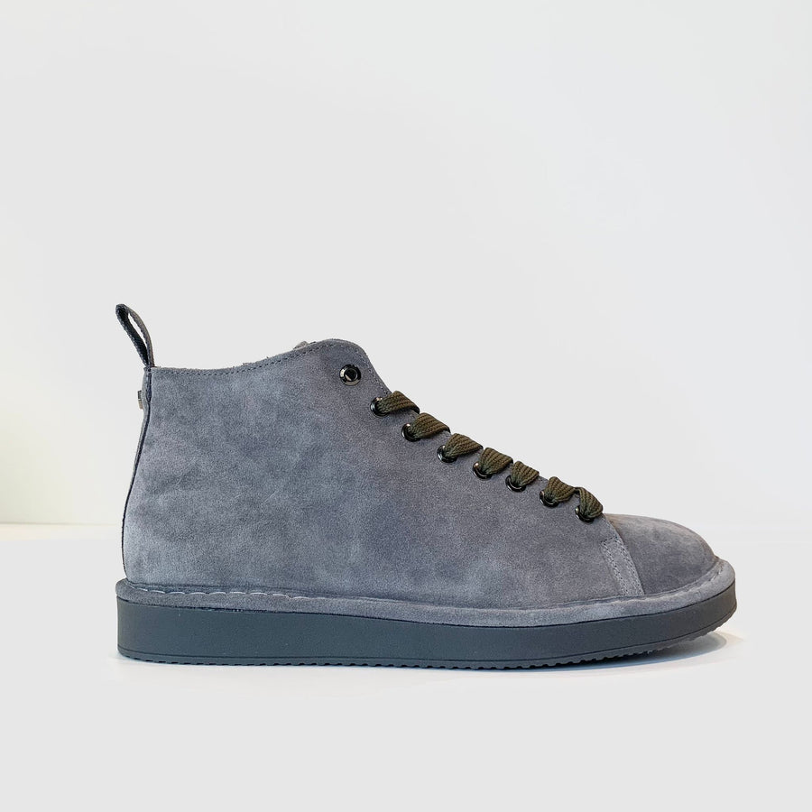 UW4-P01 Polacchino Suede Grigio/Militare Man