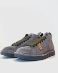 UW4-P01 Polacchino Suede Grigio/Militare Man