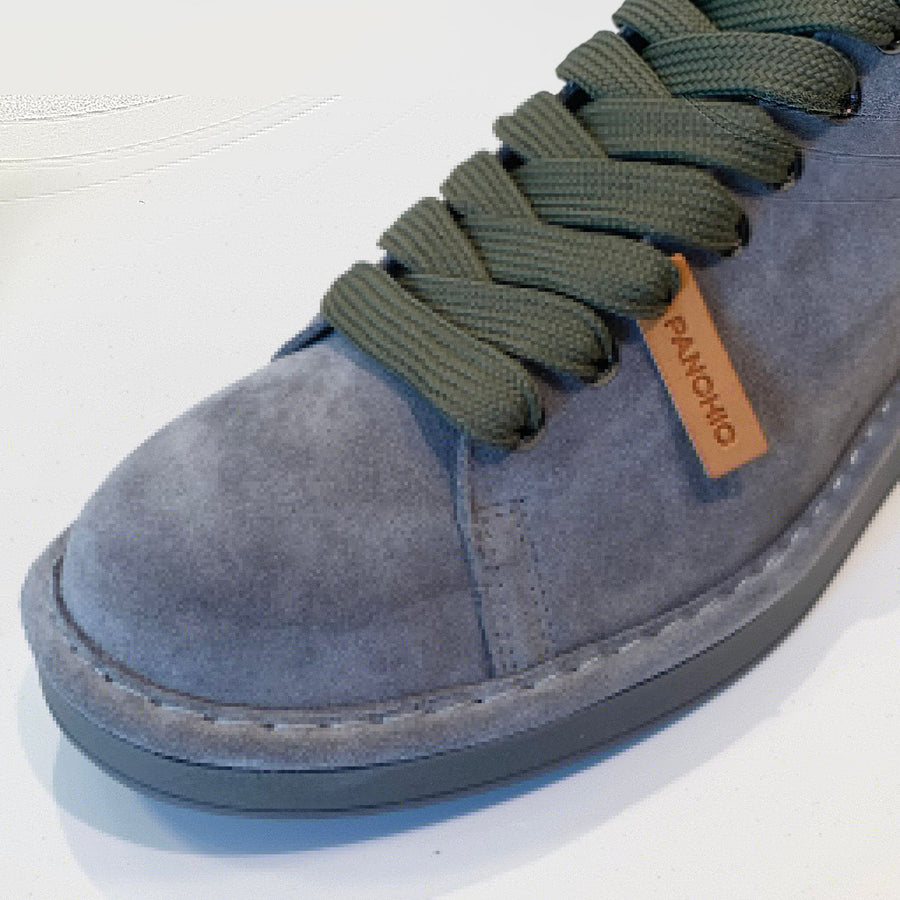 UW4-P01 Polacchino Suede Grigio/Militare Man