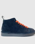 UW4-P01 Polacchino Suede Cobalto/Arancione Bruciato Man