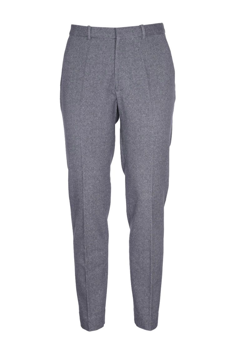 WU4-4570 Pantalone Felpa Spigato Gray Man