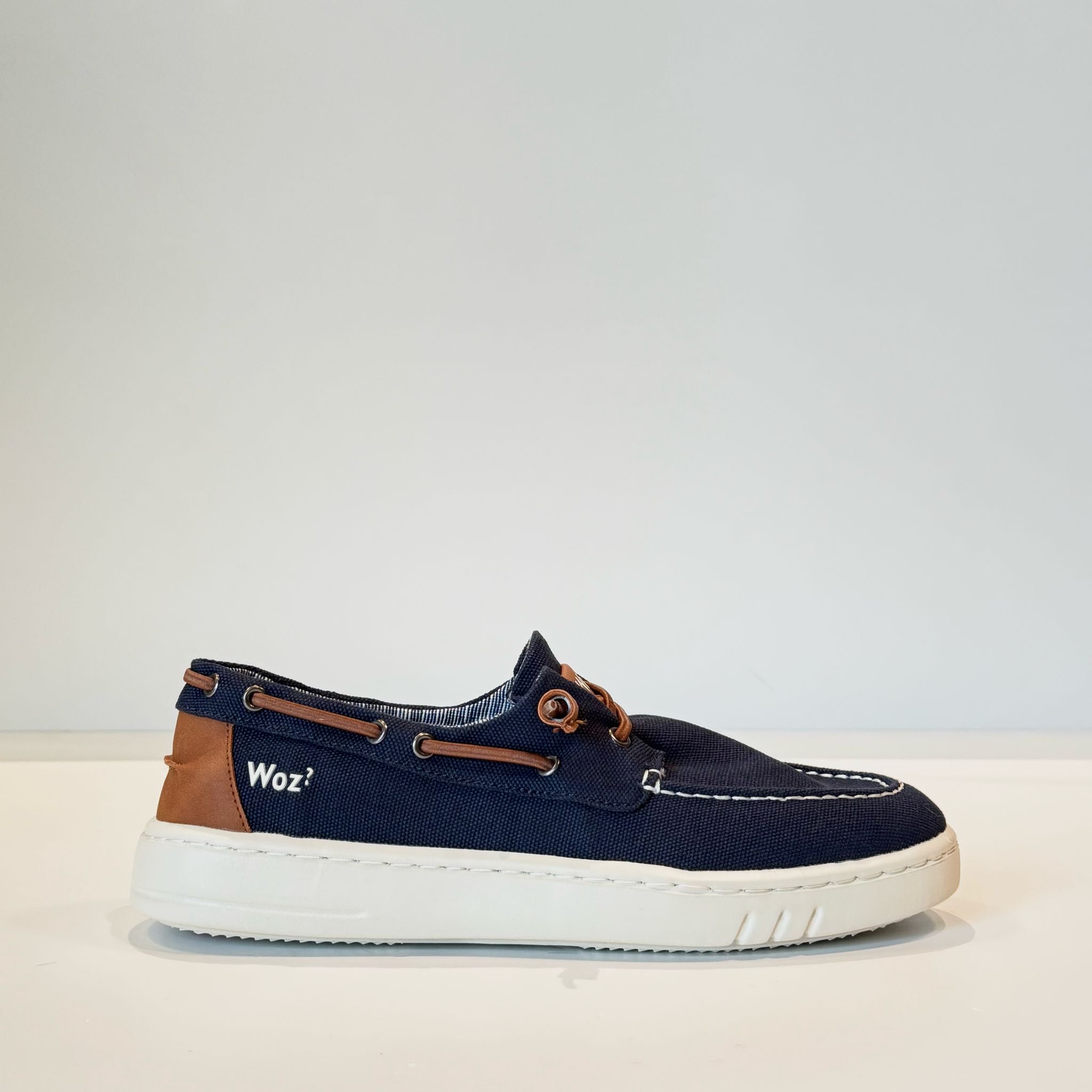 S5-GEORGE 50100 Mocassino Canvas Navy Man