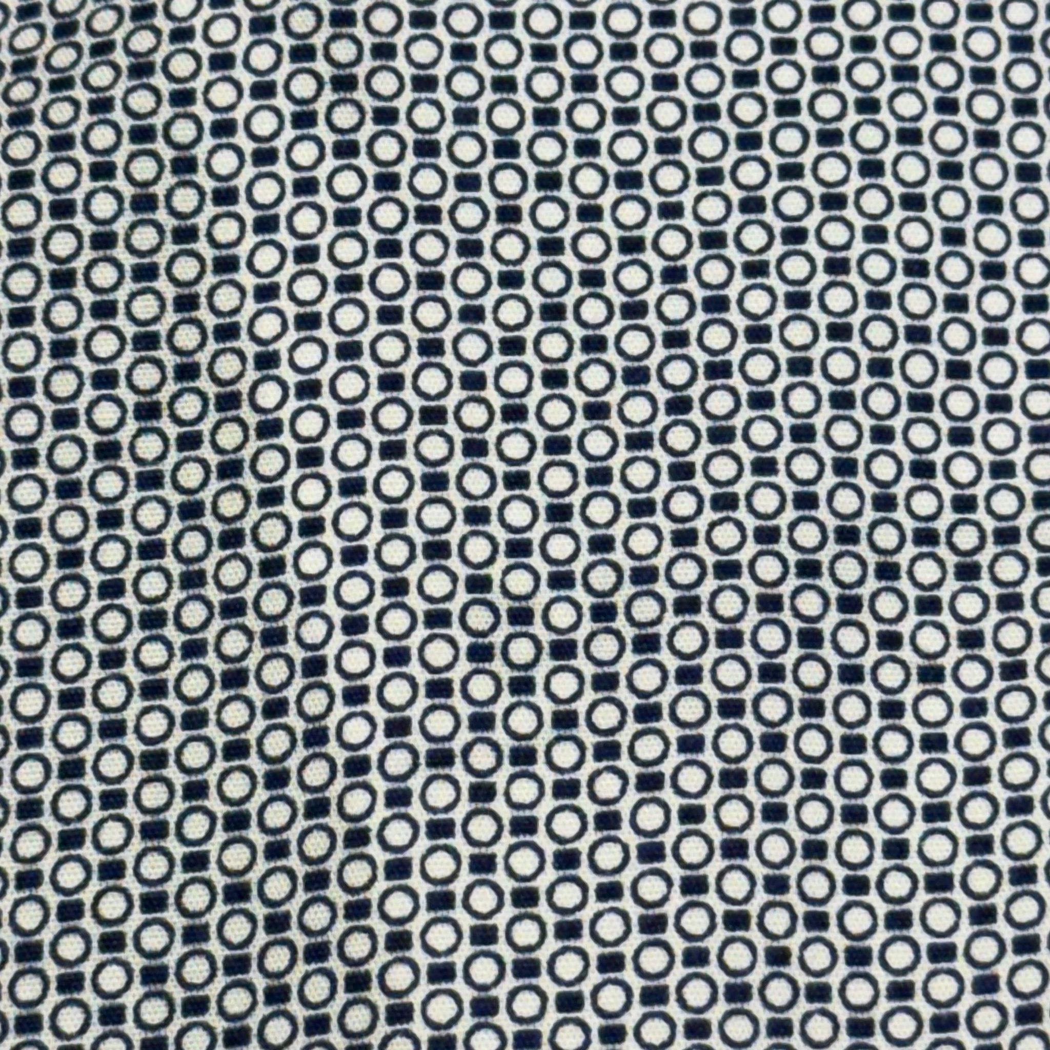 W5-UTHCUR Camicia Regular Microfantasia Blu Man