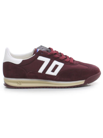 UW5-JOGGER Sneakers Nylon Sponge Wine Man