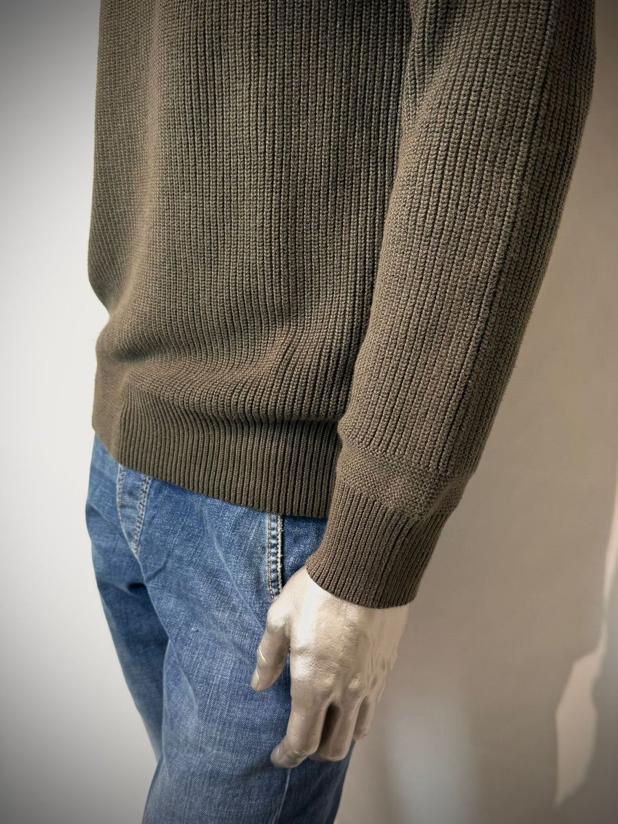 W5-0001 Maglia Girocollo Costa Inglese Militare Man
