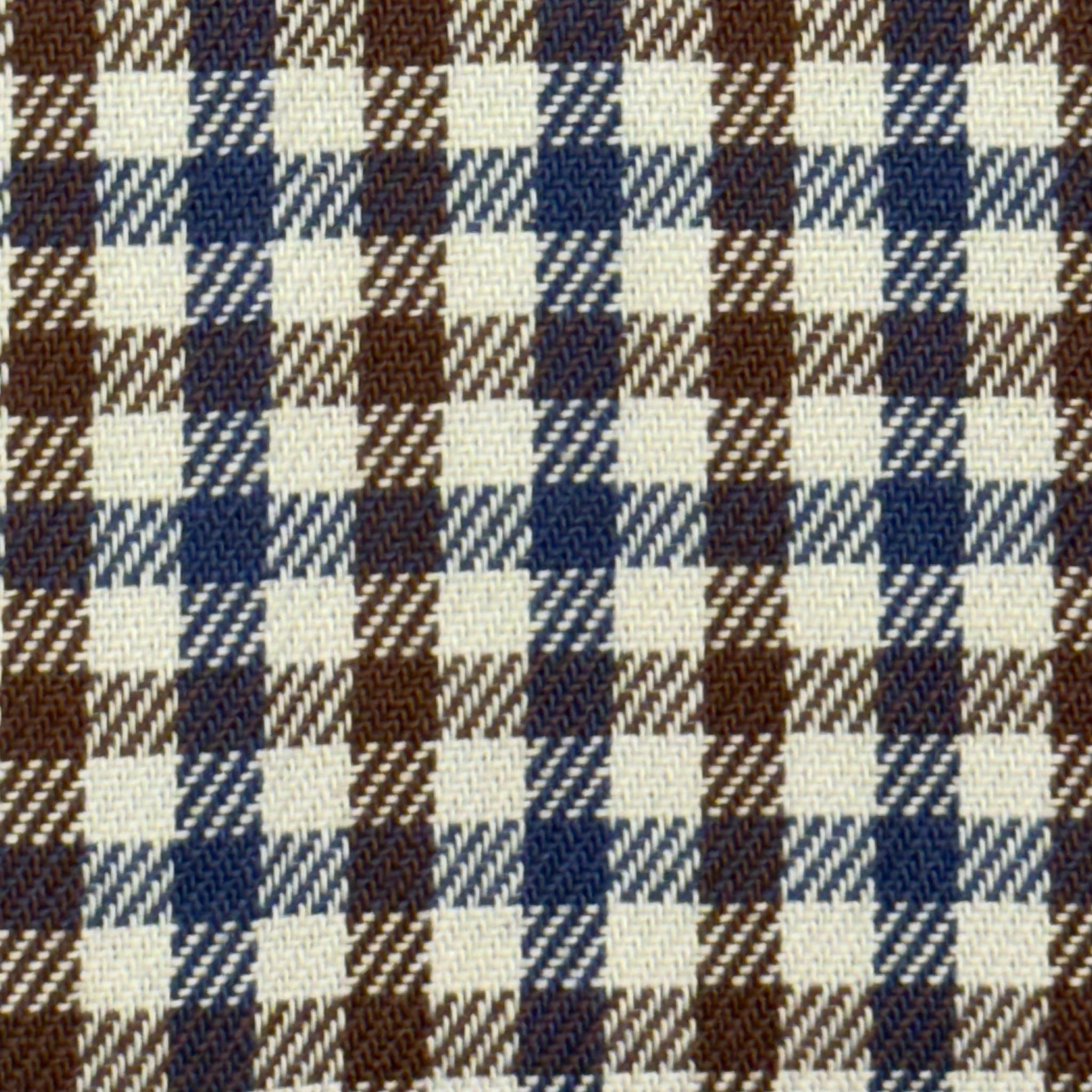 W5-RVGCUR Camicia Regular Quadretti Marrone/Blu Man