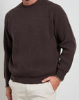 W5-18 Maglia Girocollo Costa Inglese Moro Man