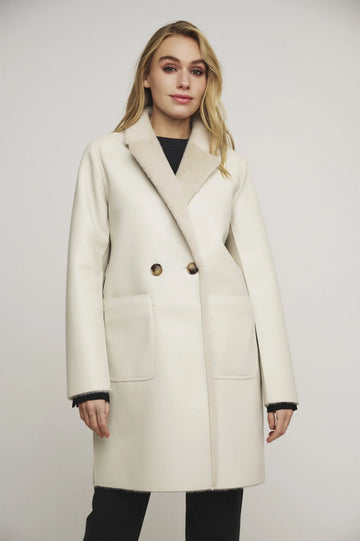 W4-IVON Coat Reversible Birch