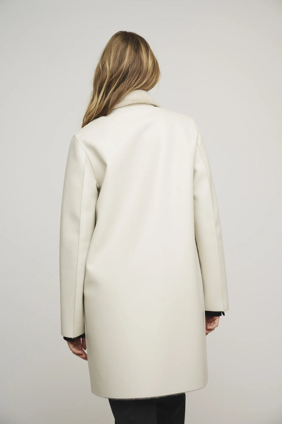 W4-IVON Coat Reversible Birch