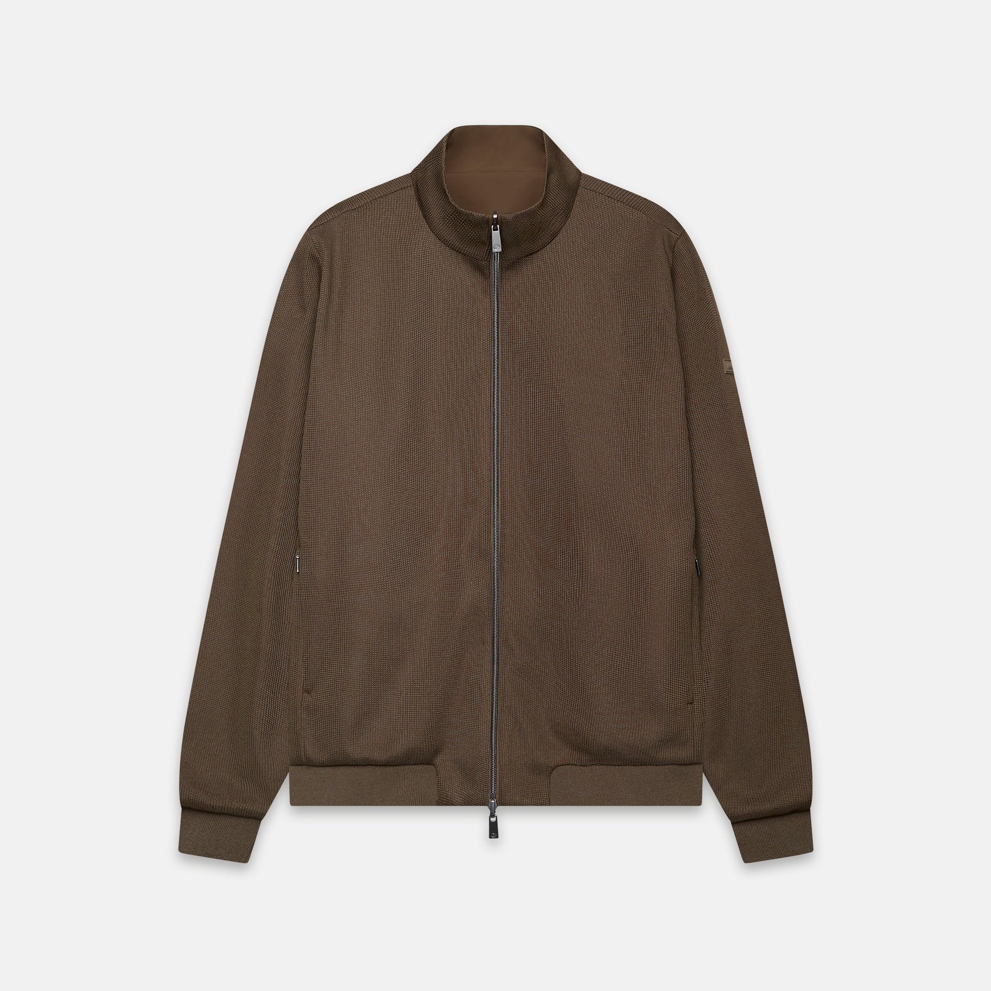 US6-WALLET Jacket Reversibile Full Zip Taupe Man