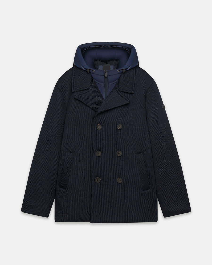 UW5-GRAVITY Caban Tricotech Navy Man