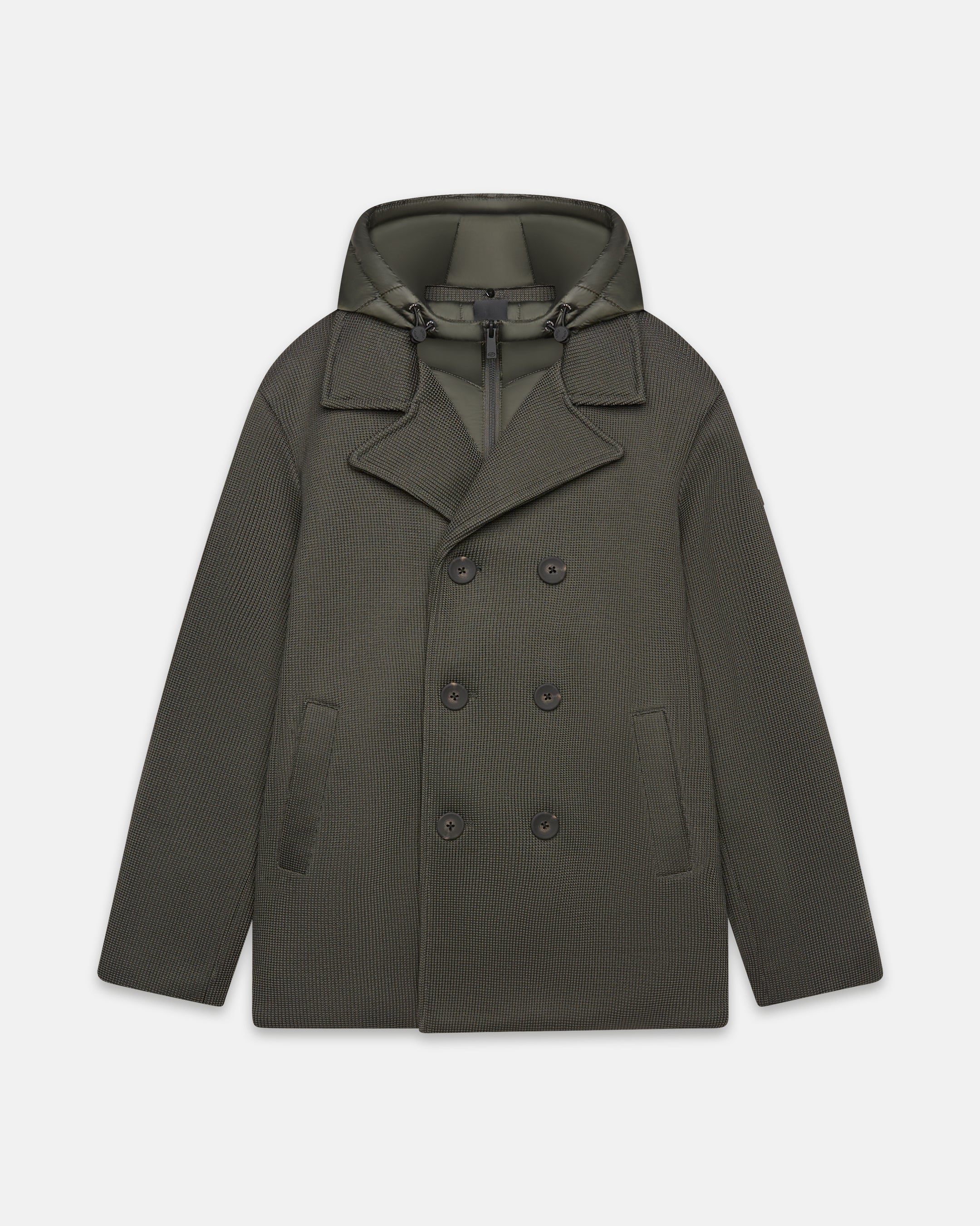 UW5-GRAVITY Caban Tricotech Green Man