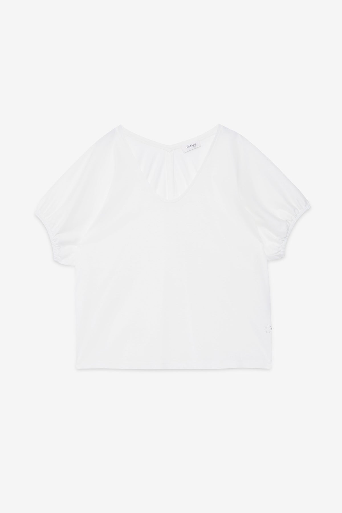 S5-DM8122 T-shirt in Jersey Latte