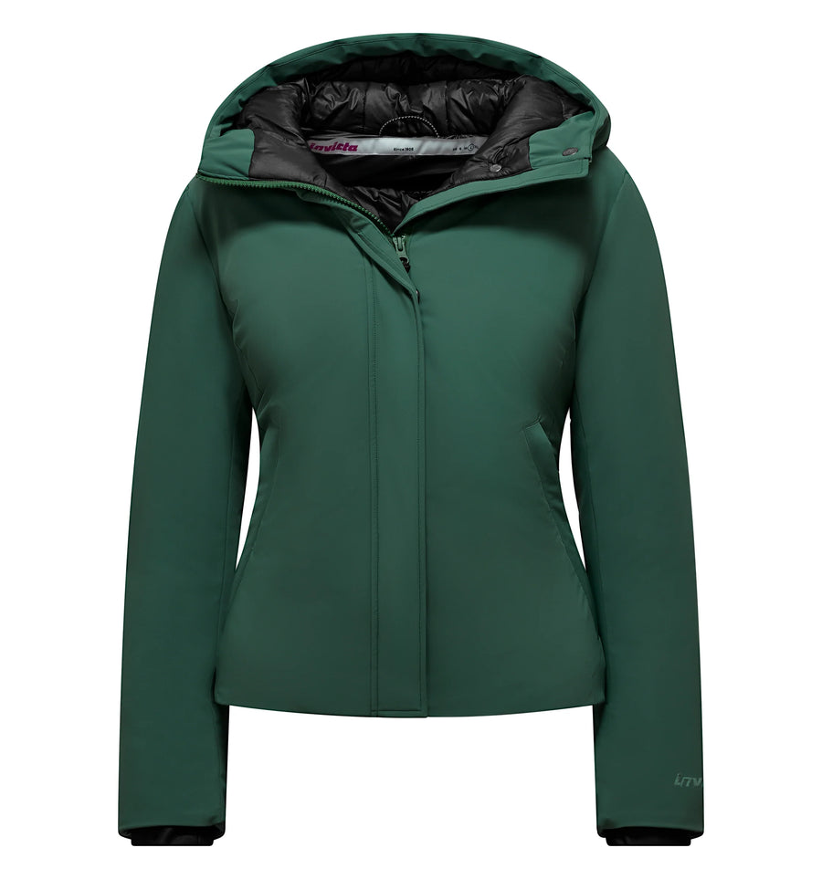 DW4-JW035 Jacket Short Scarabeo Green Woman