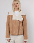 W4-JUNO Biker Jacket Twig Birch