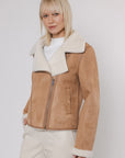 W4-JUNO Biker Jacket Twig Birch