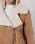 W4-JUNO Biker Jacket Twig Birch