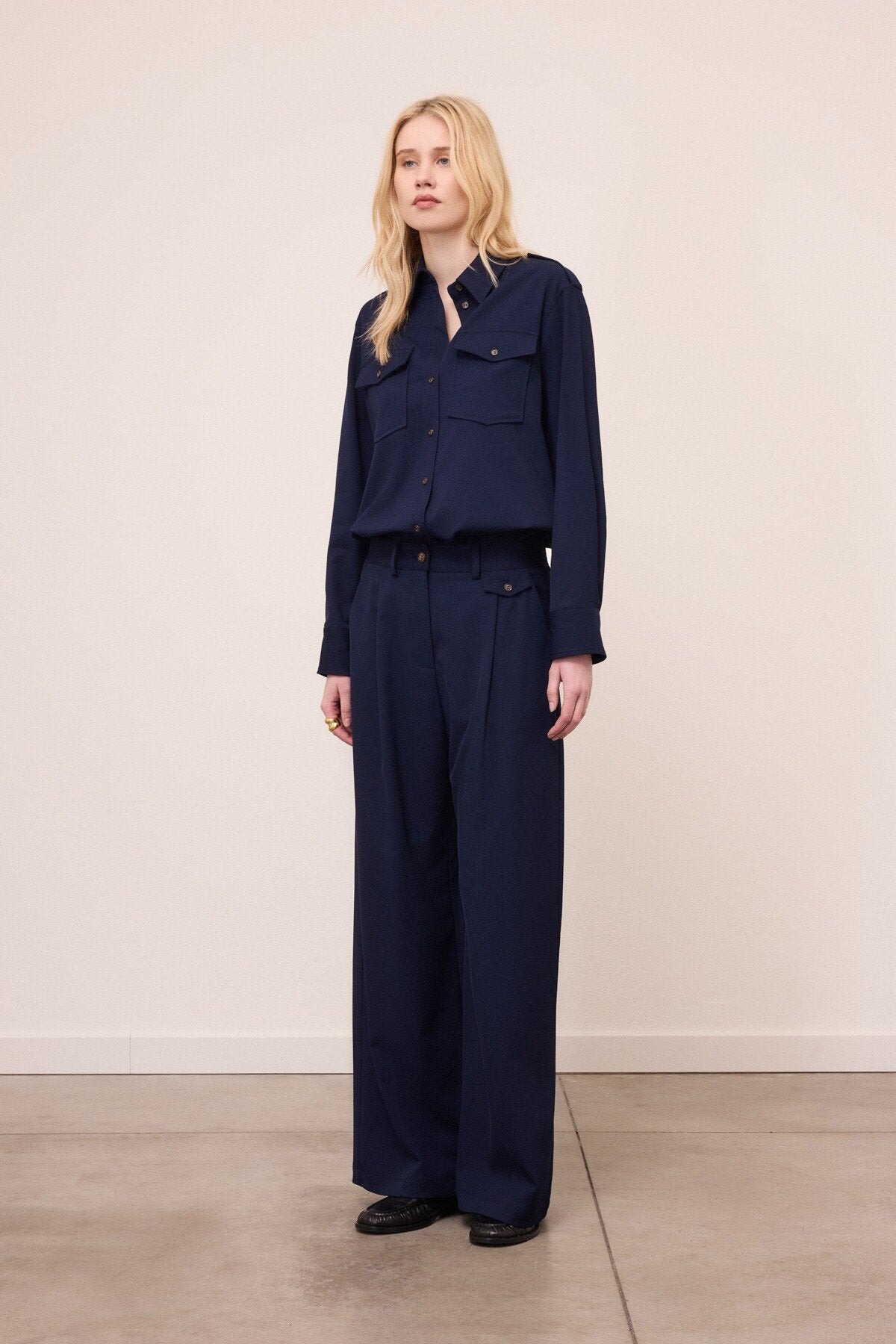 W6-DP0132 Pantalone Pince Night
