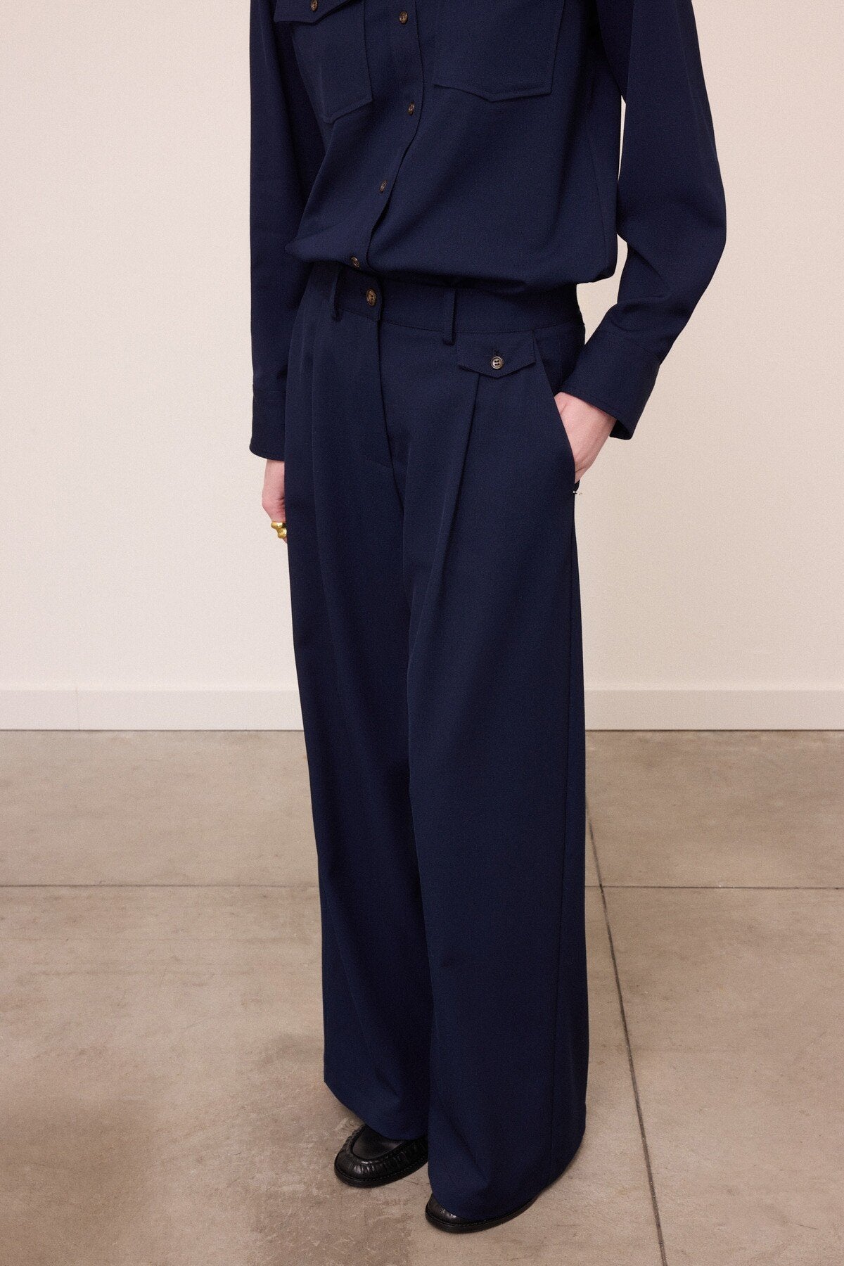 W6-DP0132 Pantalone Pince Night