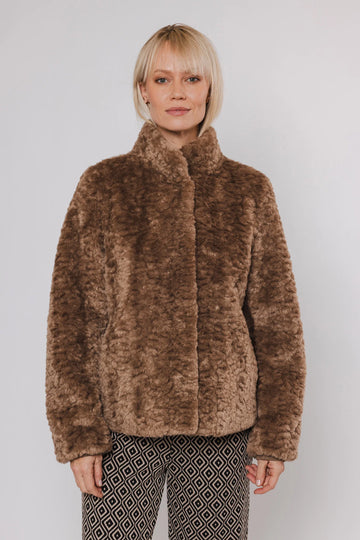 W4-KION Jacket Fur Brown