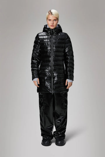 W4-15890 Piumino Lohja Long Puffer Night Woman