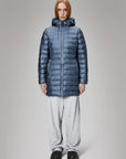 W4-15890 Piumino Lohja Long Puffer Bay Woman