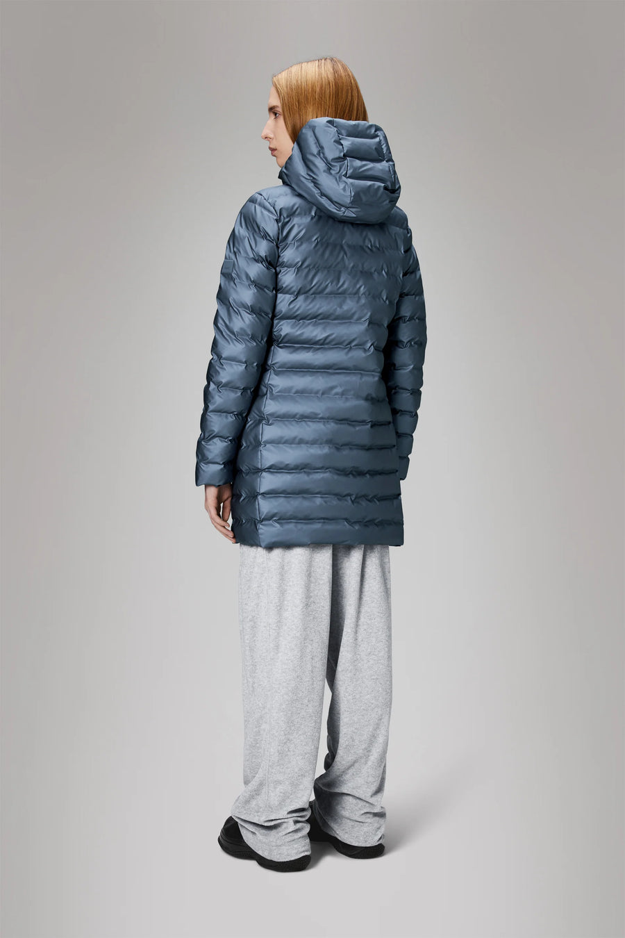 W4-15890 Piumino Lohja Long Puffer Bay Woman