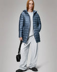 W4-15890 Piumino Lohja Long Puffer Bay Woman