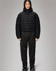 W4-15820 Piumino Lohja Short Puffer Black Woman